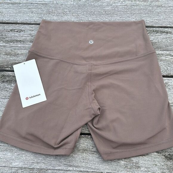 lululemon athletica Pants - Lululemon Align High-Rise Short 6" TAUPETASTIC size 8 NWT